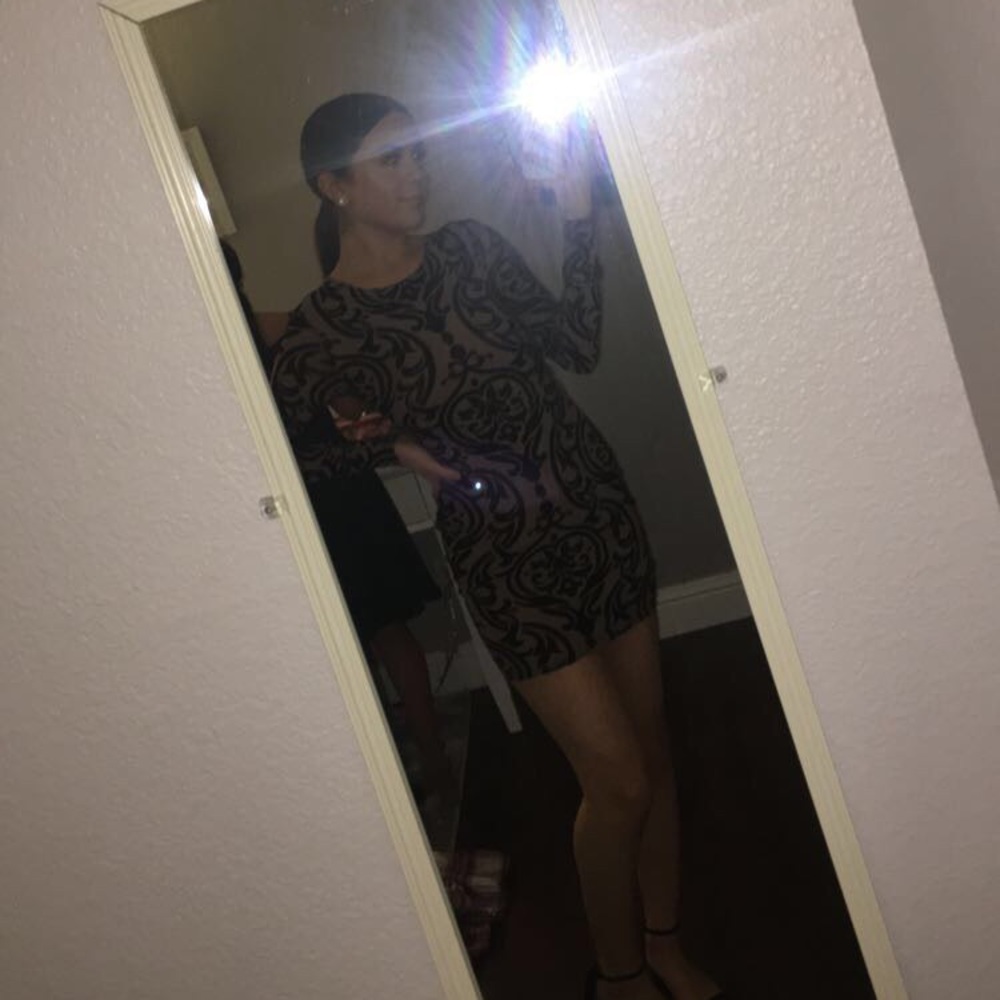 Bodycon semi formal dress